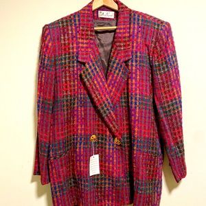VINTAGE OVERSIZED BLAZER MULTICOLORED